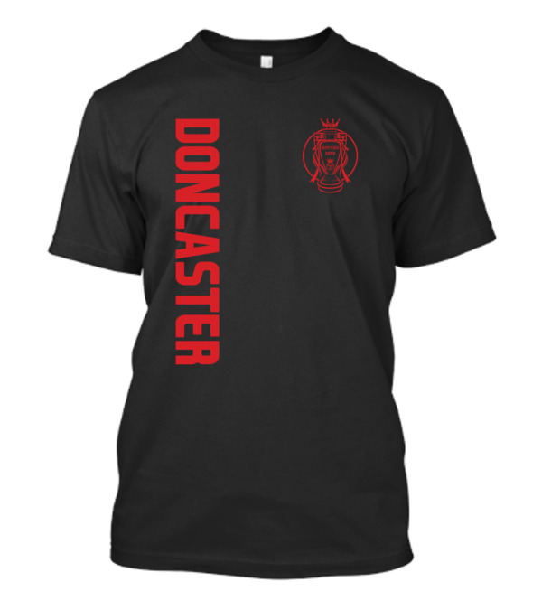 Doncaster Red Viking 1879 Shield Crest T-Shirt