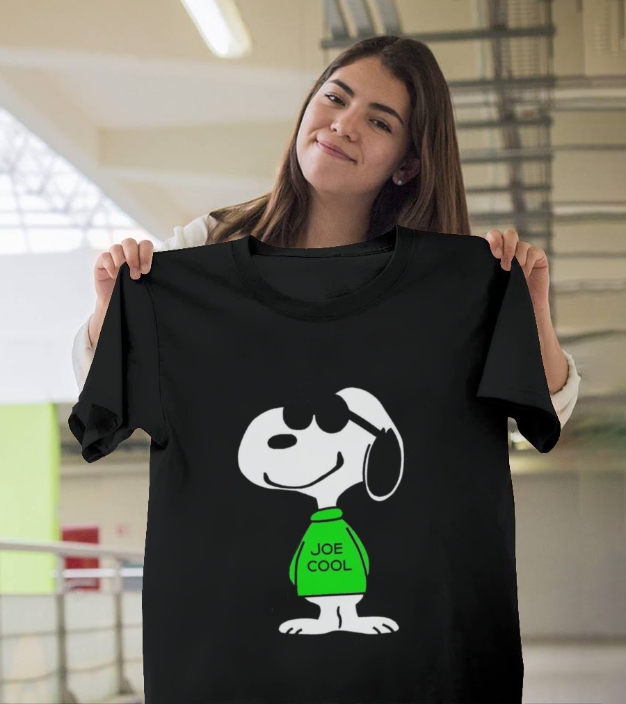 Joe Cool Snoopy Shirt Peanuts Comic Character T-Shirt