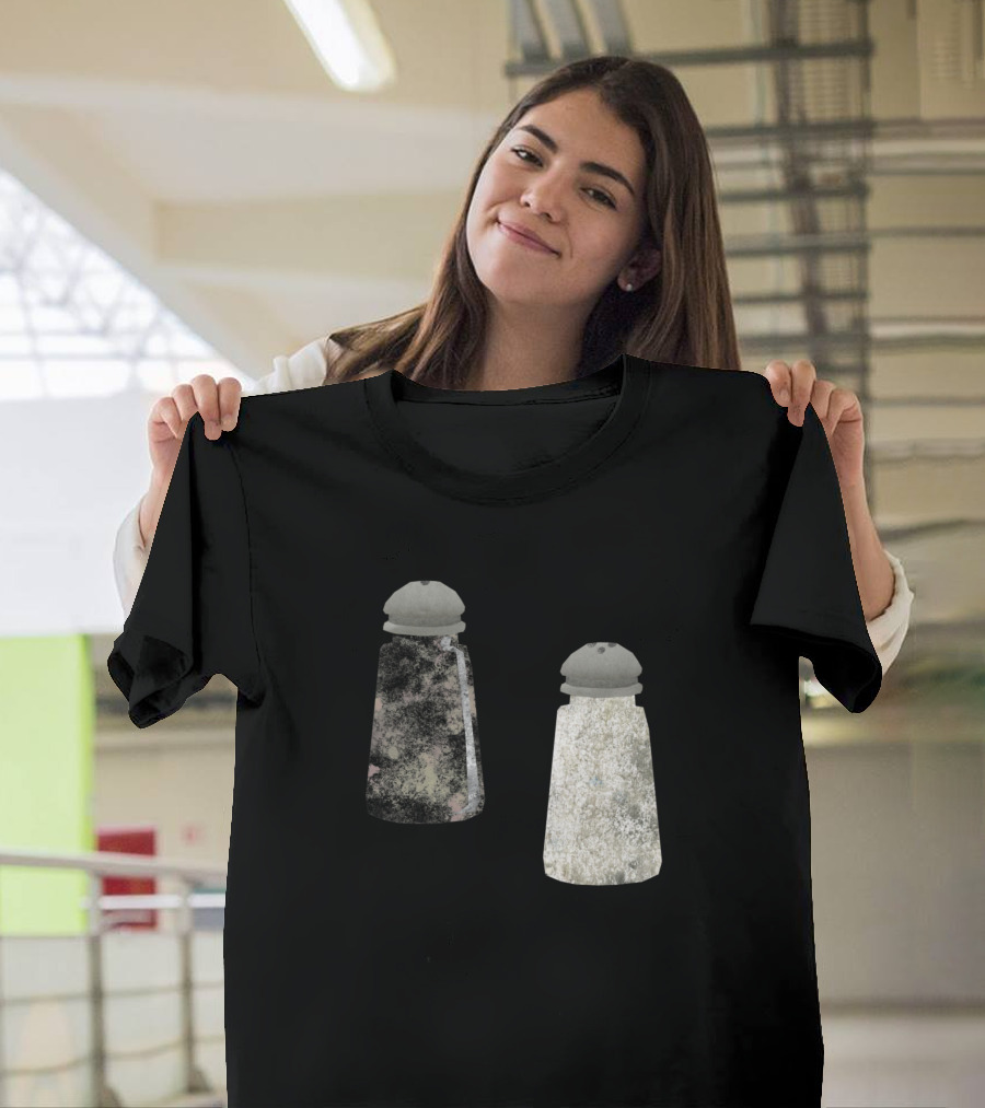 Salt And Pepper Shakers Vintage Rustic Aesthetic T-Shirt