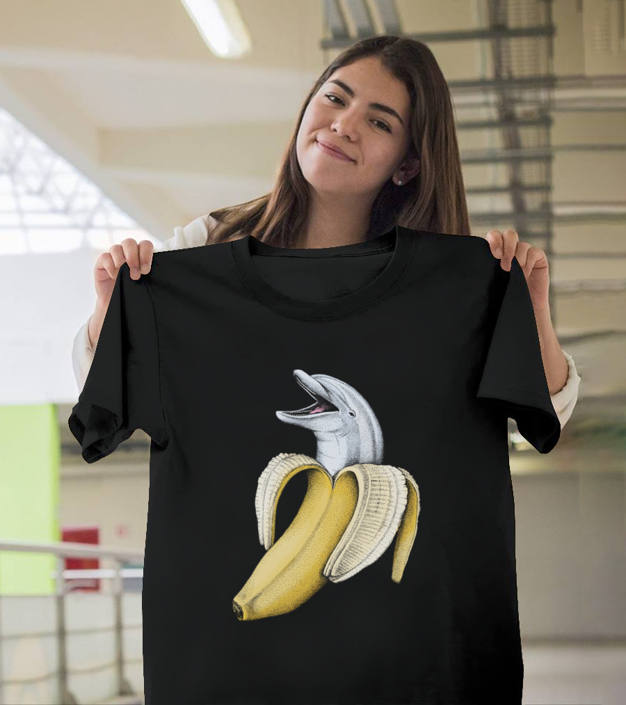 Dolphin Banana Surprise T-Shirt