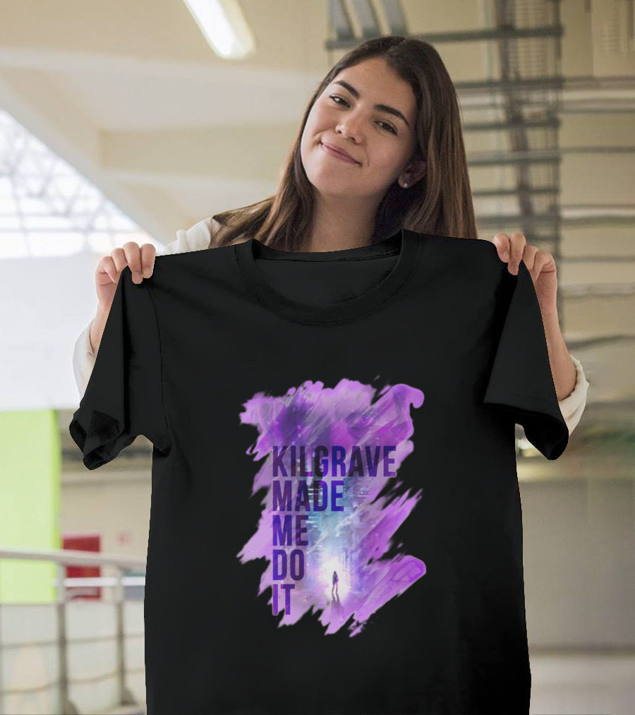 Kilgrave Made Me Do It Purple Watercolor T-Shirt