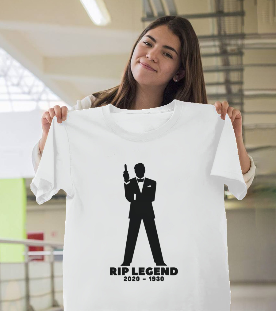 RIP Legend James Bond Sean Connery Tribute 2020-1930 T-Shirt