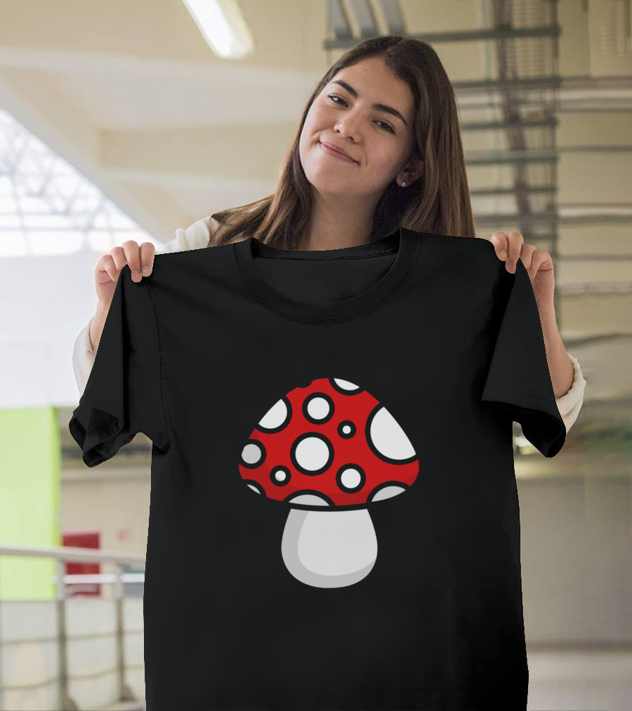 Red Agaric Mushroom T-Shirt