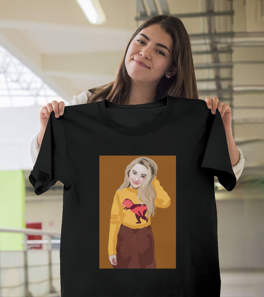 Sm Digital Drawing Dinosaur T-Shirt
