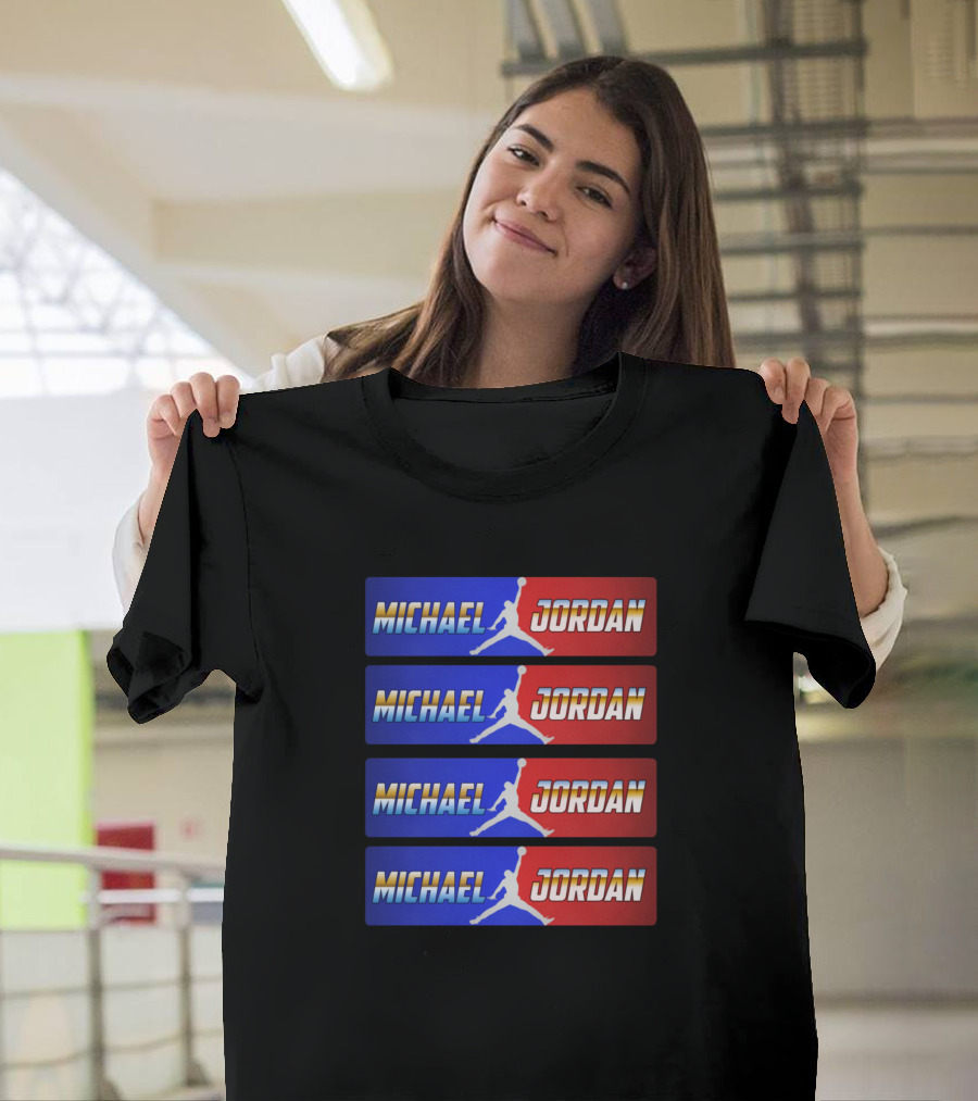Michael Jordan NBA Jumpman Logo Goat Jordan T-Shirt