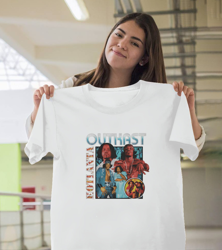 Outkast Hotlanta Music Legends Collage T-Shirt