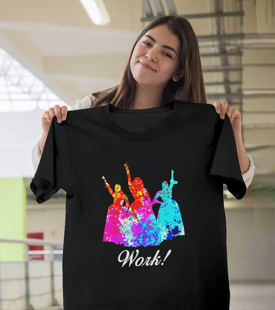 Schuyler Sisters Work Colorful T-Shirt