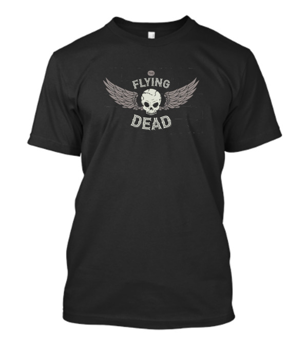 The Flying Dead Skull With Wings T-Shirt