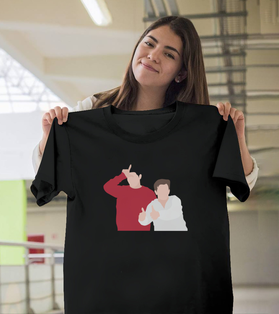 Joey And Chandler Friends Iconic Pose T-Shirt
