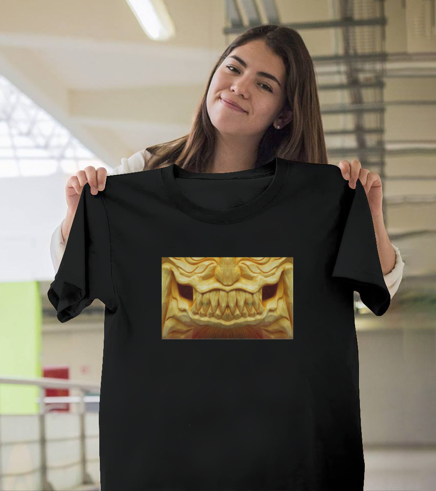 Scary Pumpkin Face Grinning Jack-o'-Lantern Carving T-Shirt