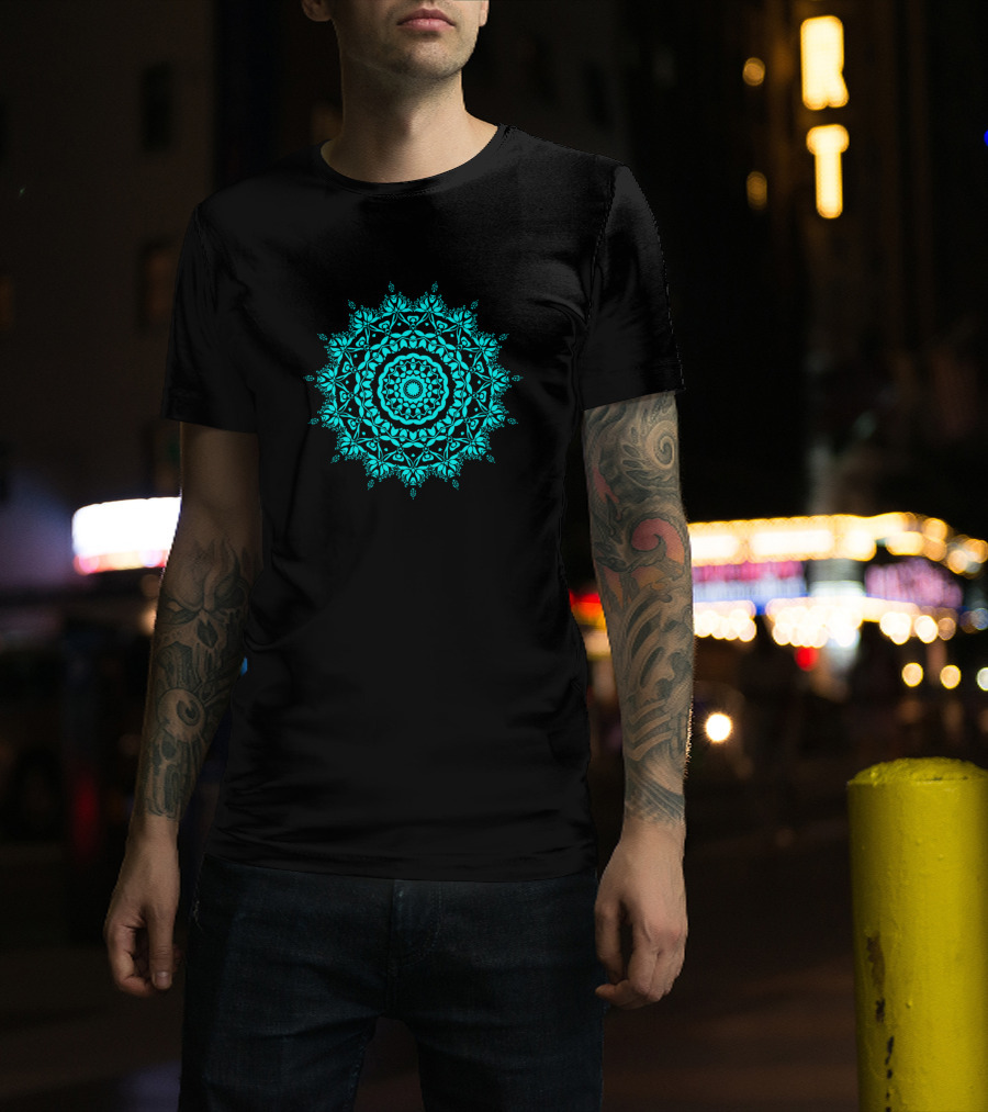 Good Luck And Happiness Mandala T-Shirt