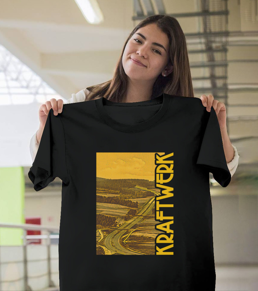 Kraftwerk Autobahn Retro Fanart T-Shirt