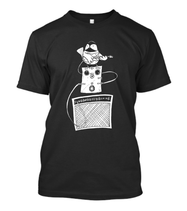 Oh Hell Yeah Penguin Guitar Amp Iconic Amplifier T-Shirt