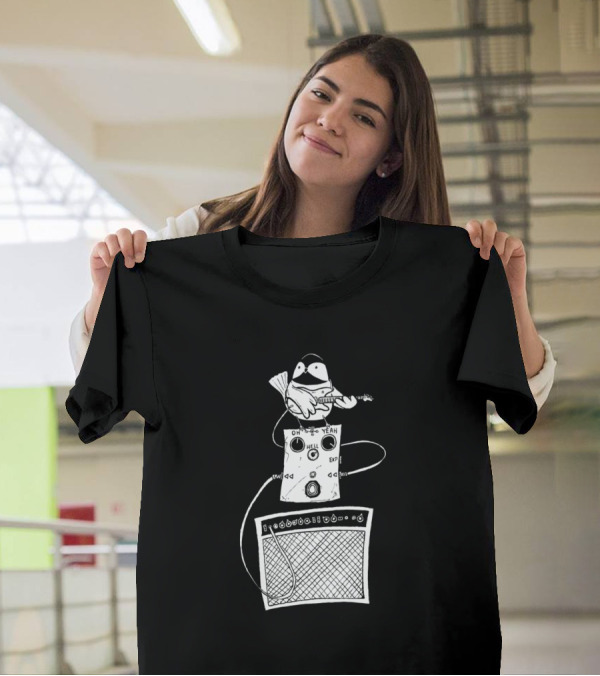 Oh Hell Yeah Penguin Guitar Amp Iconic Amplifier T-Shirt