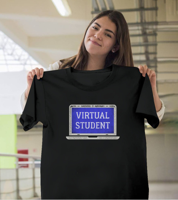Virtual Student Laptop Screen T-Shirt