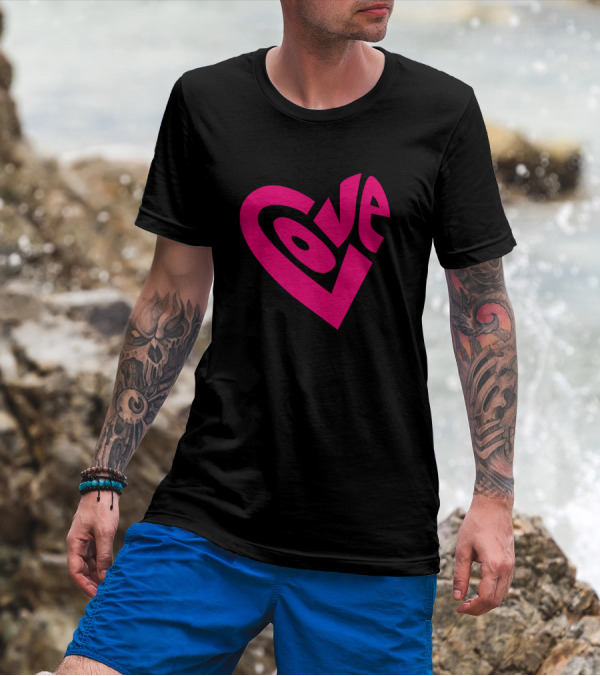 I Love You Valentine Couple Luv Heart Love Happy Valentines T-Shirt