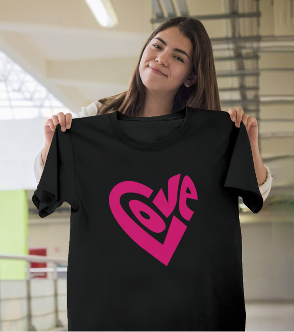 I Love You Valentine Couple Luv Heart Love Happy Valentines T-Shirt