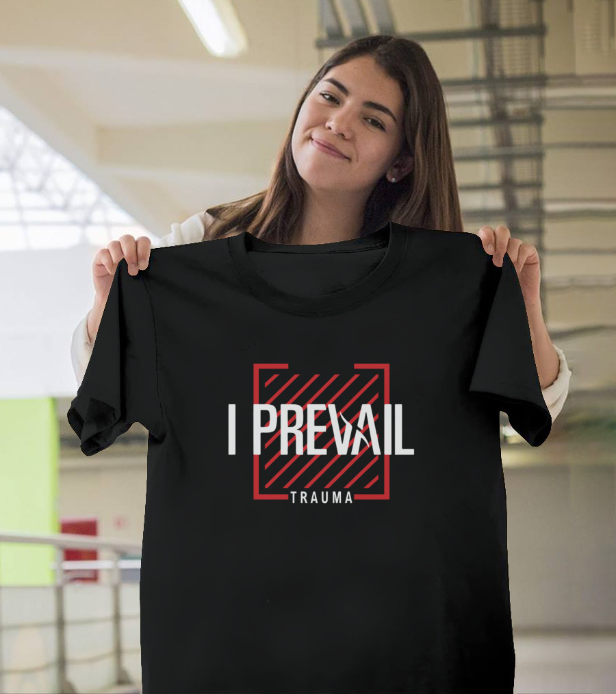 I Prevail Trauma Kangaroo Pocket T-Shirt