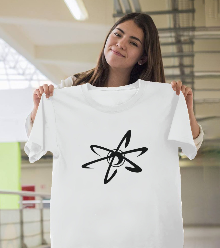Jimmy Neutron Themed Icon Atomic Swirl T-Shirt