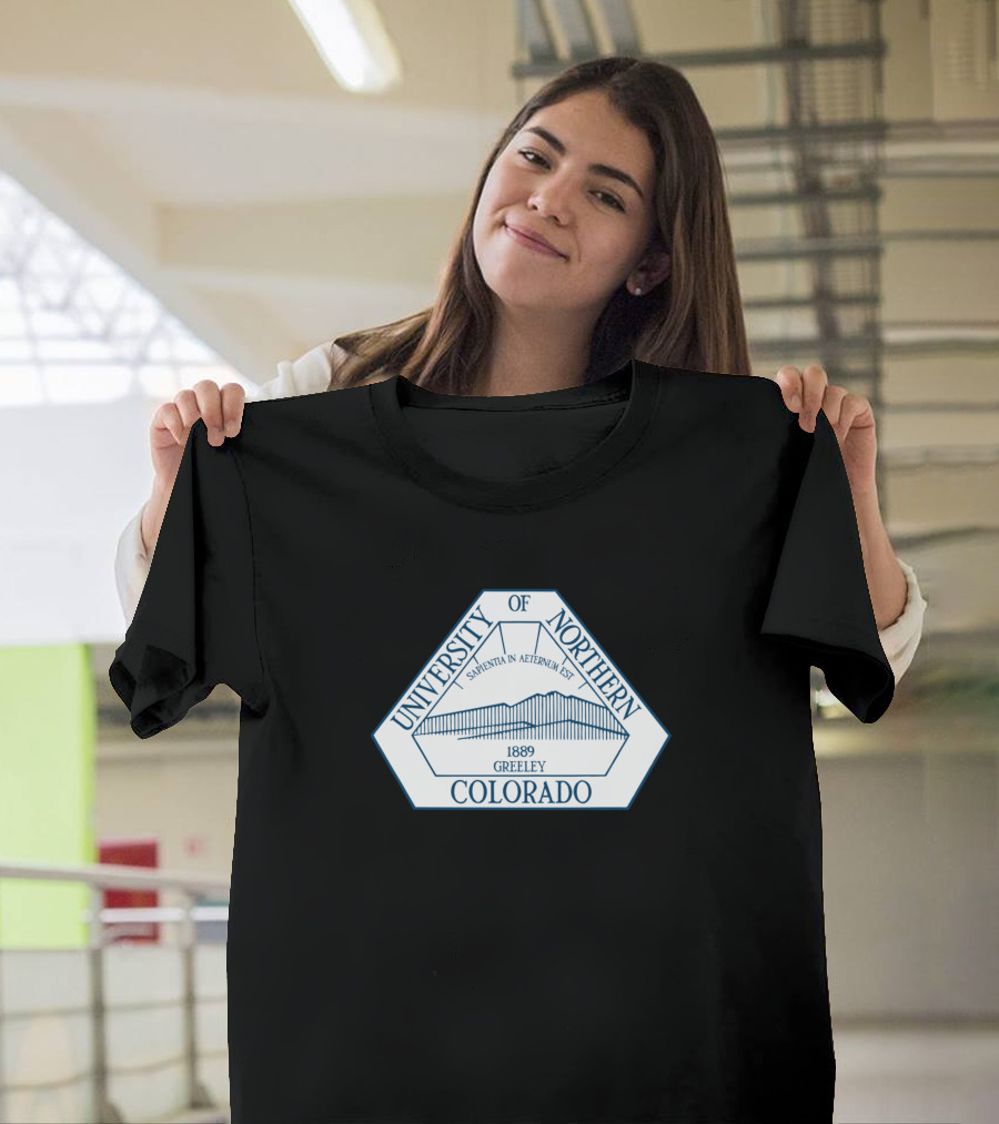 University Of Northern Colorado 1889 Greeley Sapientia In Aeterna Est T-Shirt