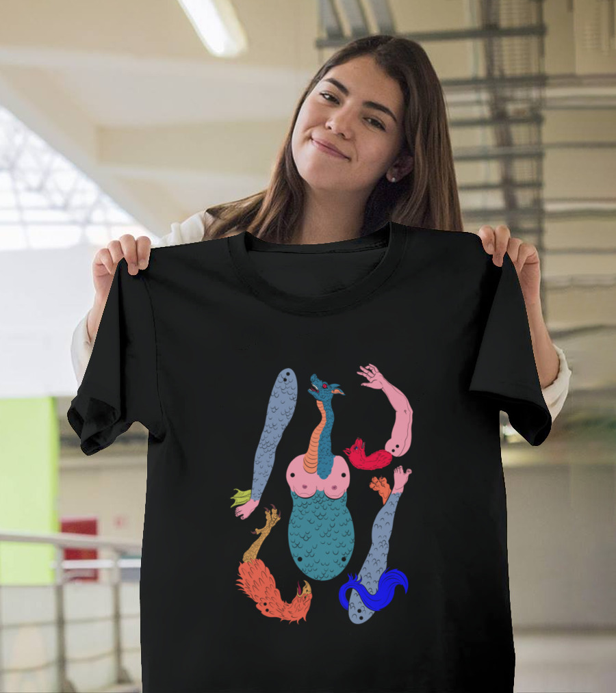 Cut Out And Keep Mythical Creature Parts Beast Of The Apocalypse T-Shirt