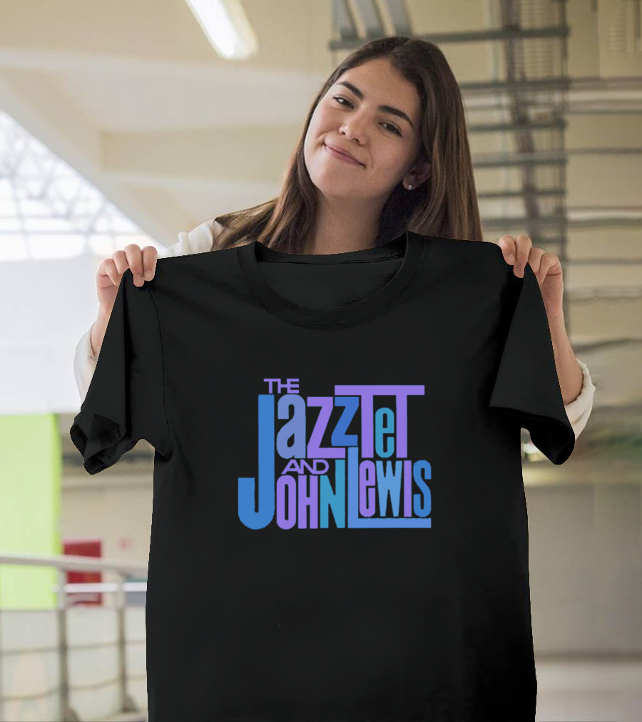 The Jazztet and John Lewis Retro Typography T-Shirt