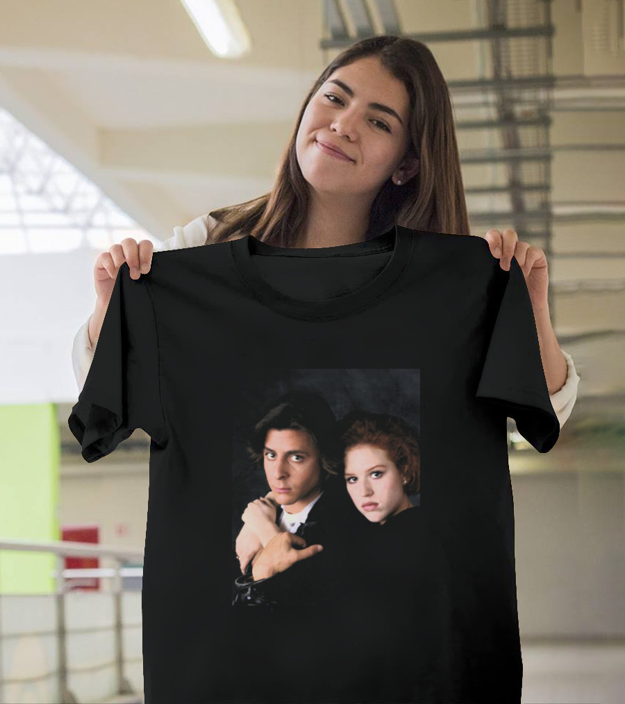 Molly And Judd The Breakfast Club Iconic Duo 80s Film T-Shirt