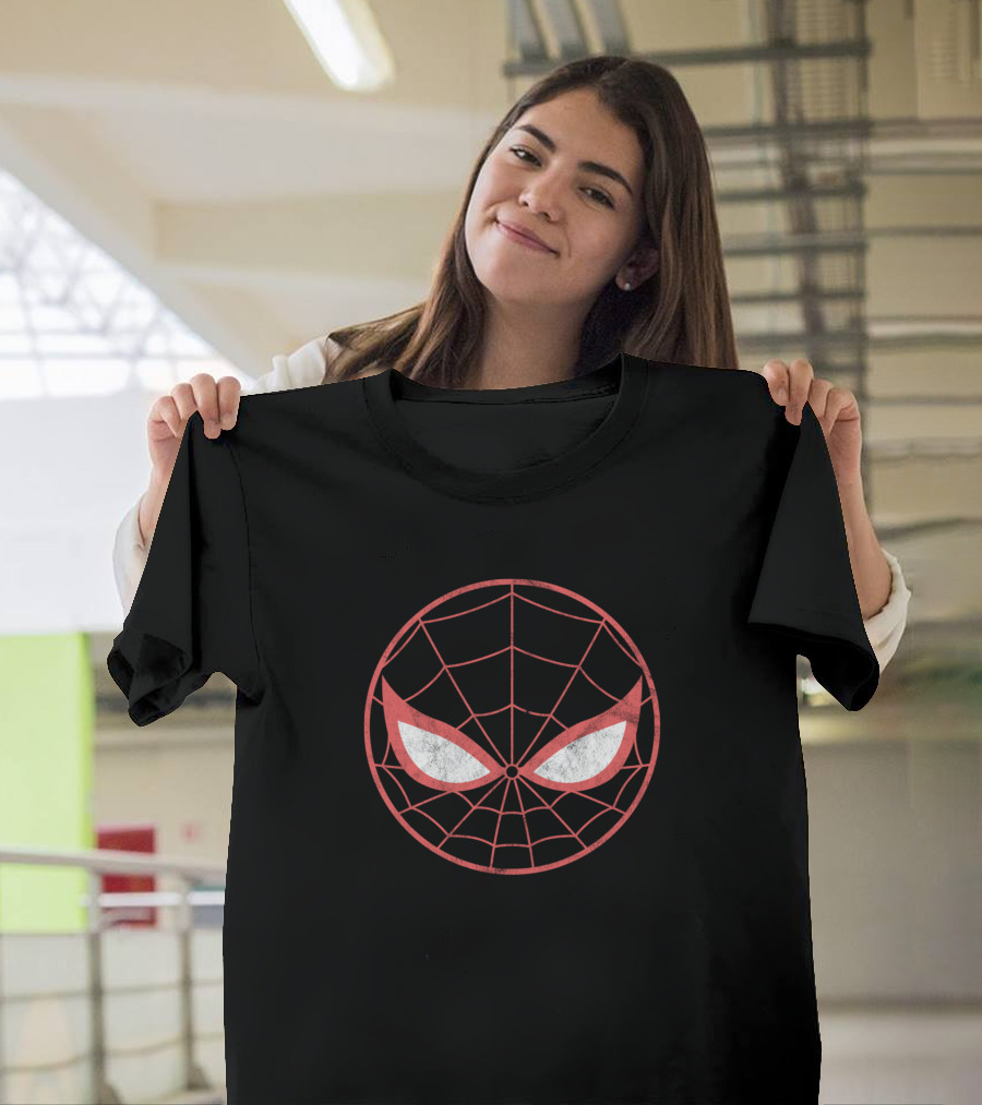 Supaidaman Kanji Red Spider Emblem Front And Back T-Shirt