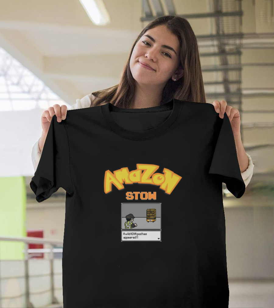 Amazon Stow KIVA Pod Appeared Pixel T-Shirt
