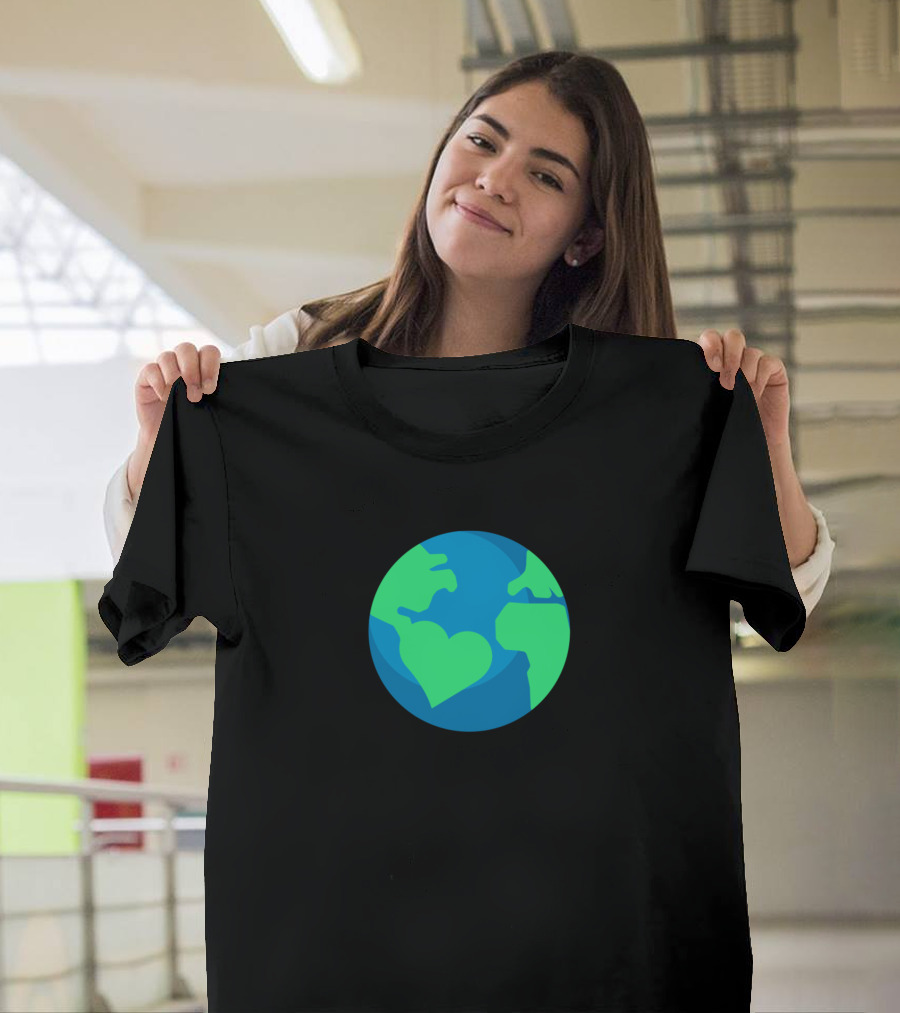 There Is No Planet B Heart Earth Environment Climate Protection T-Shirt