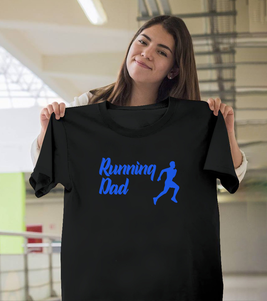 Running Dad Noun Like a Normal Dad But Cooler T-Shirt