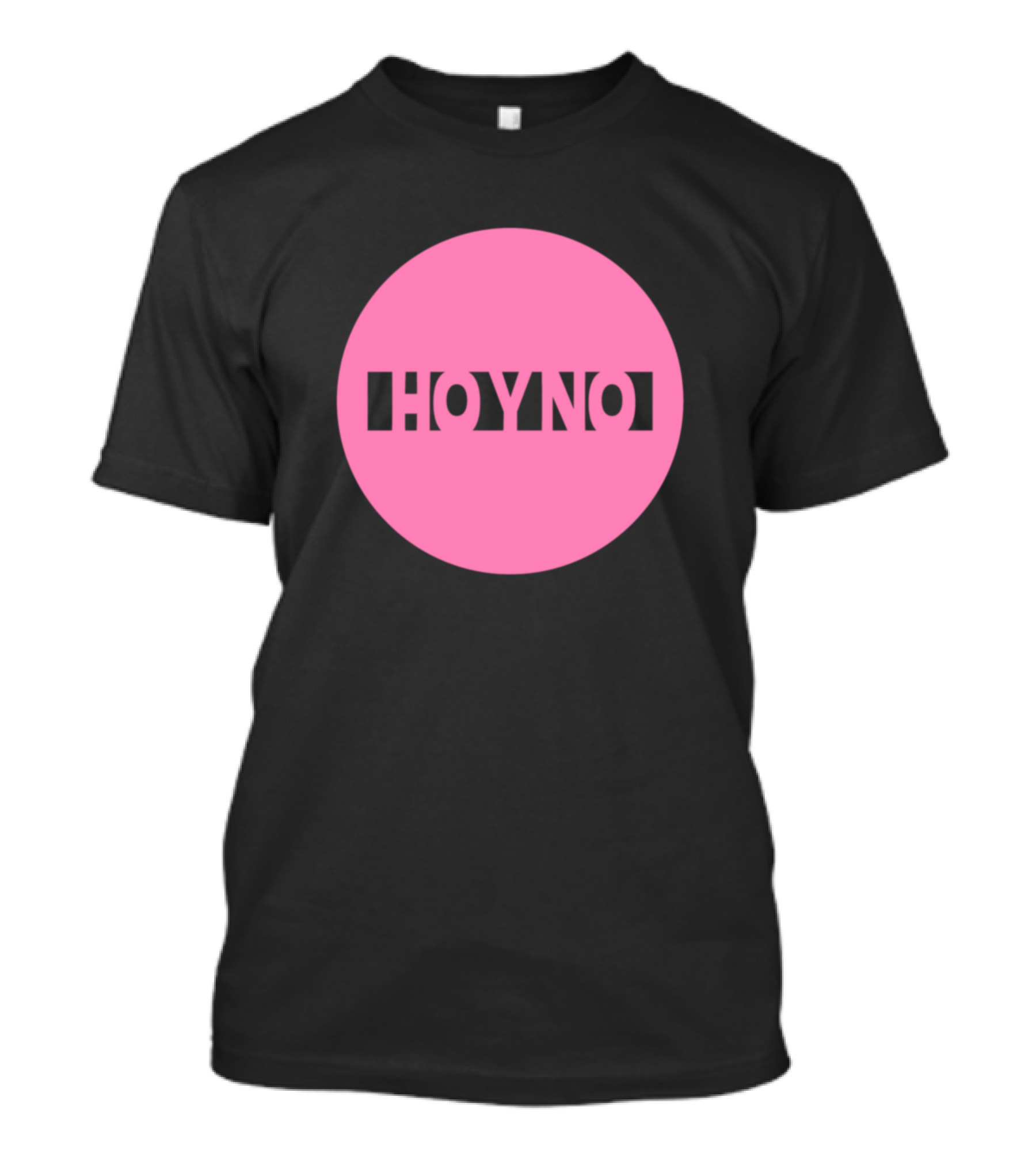 Hoy No Humor Pink Circle T-Shirt