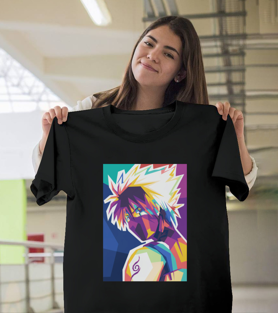 Hatake Kakashi Colorful Pop T-Shirt