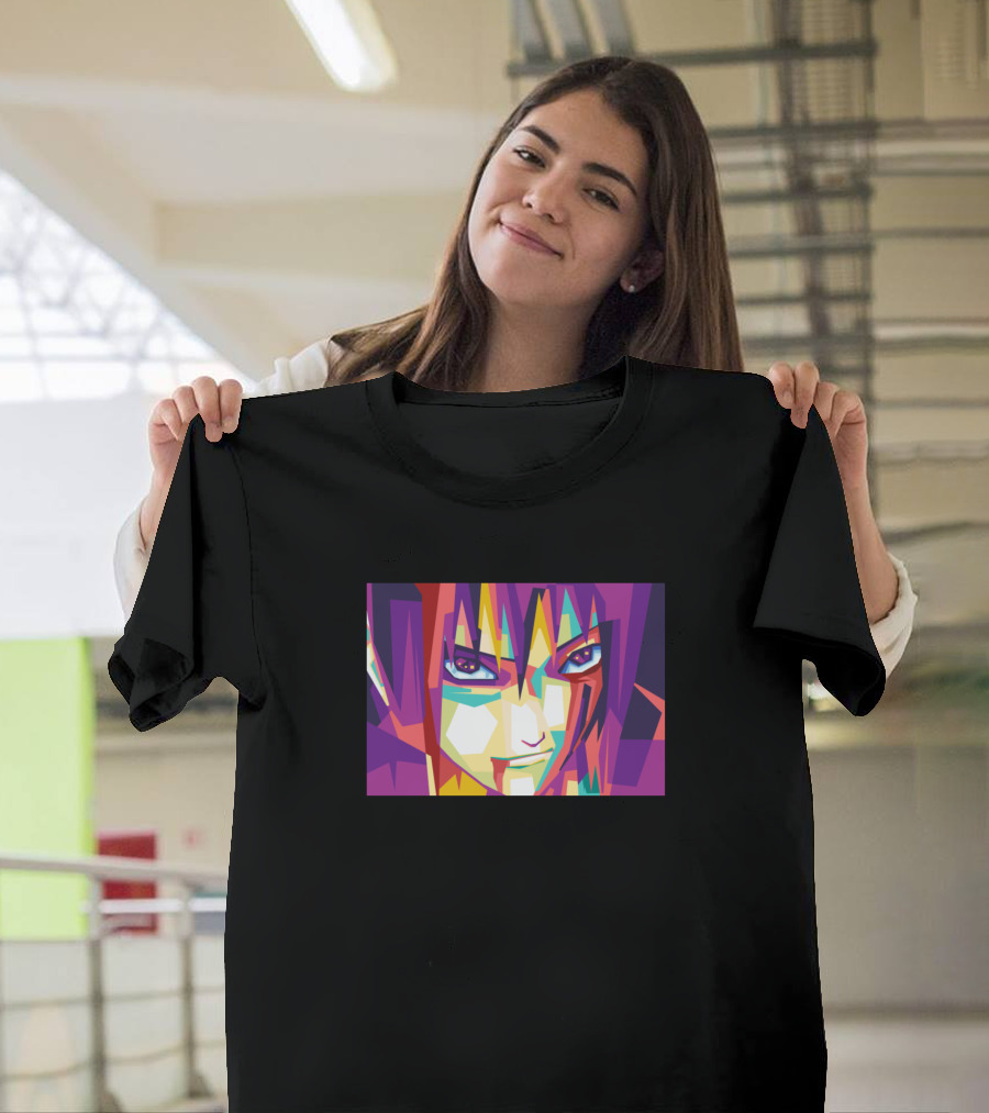 Sasuke Sarenggan Colorful Geometric Pop T-Shirt