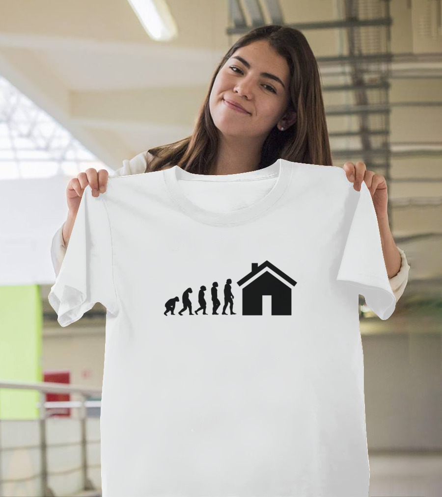 Builder Evolution To Home Construction T-Shirt