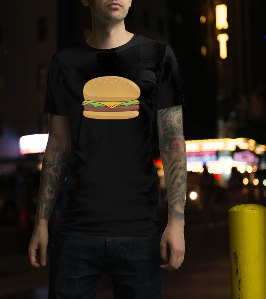 Classic Cheeseburger Sandwich T-Shirt