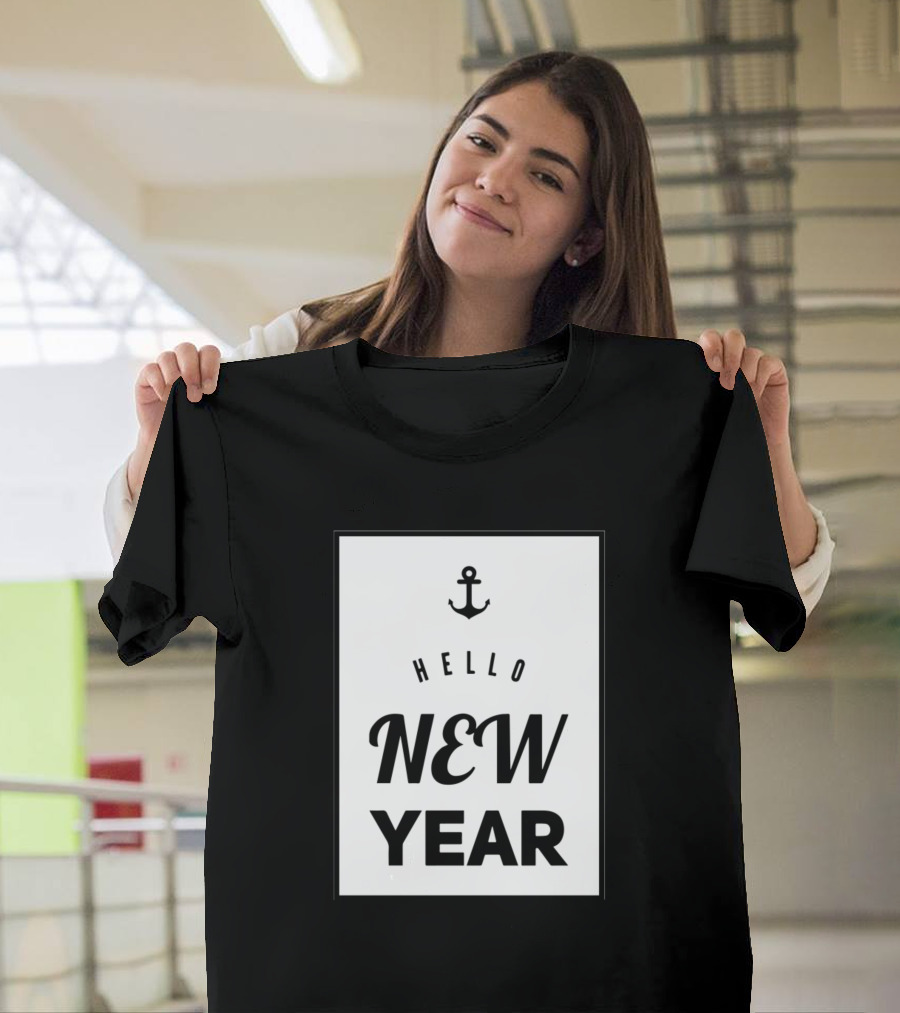 Hello New Year Anchor T-Shirt