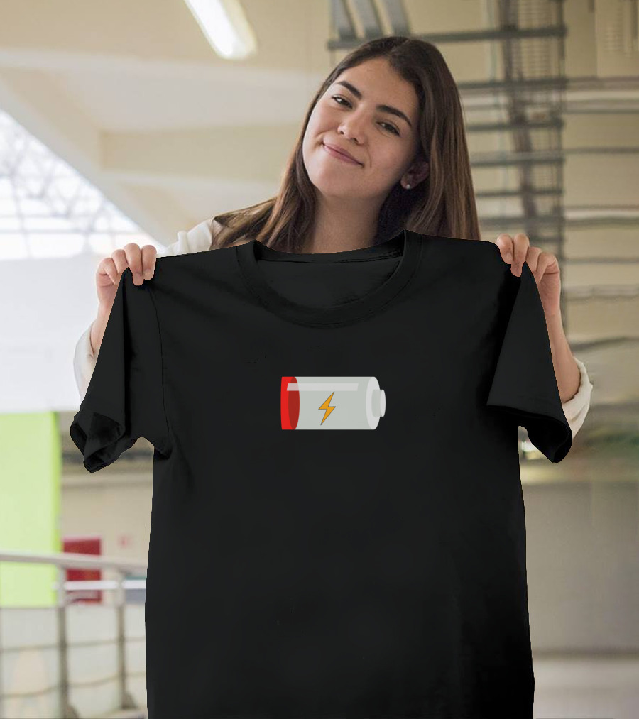 Please Insert Coffee Battery Low T-Shirt