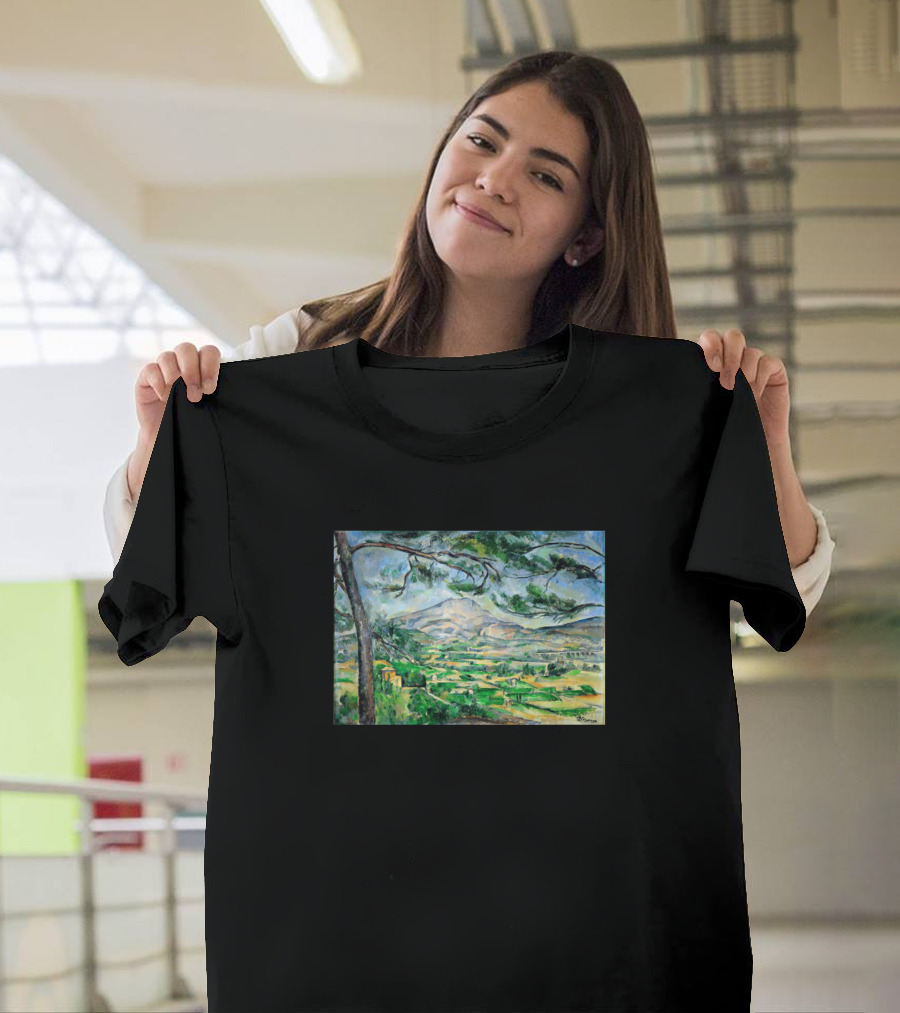 Paul Cézanne Mont Sainte-Victoire Courtauld Impressionist Landscape T-Shirt