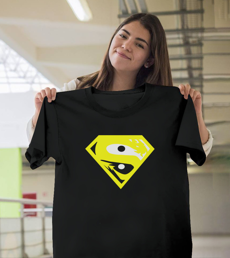 Superman Dragon Yin Yang Symbol Emblem T-Shirt