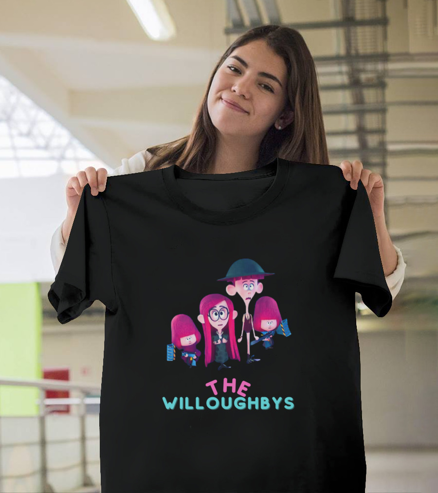 THE WILLOUGHBYS Family Characters T-Shirt