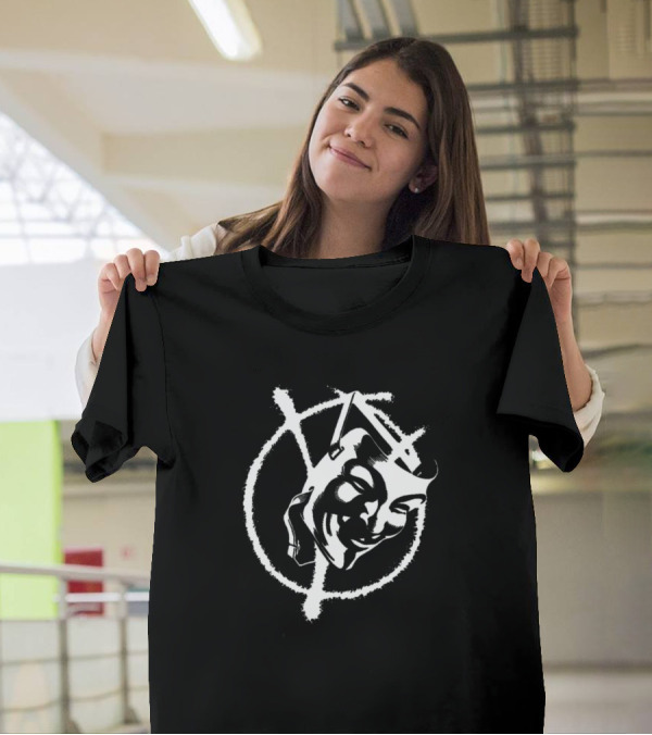 Vendetta Guy Fawkes Mask Anarchy T-Shirt