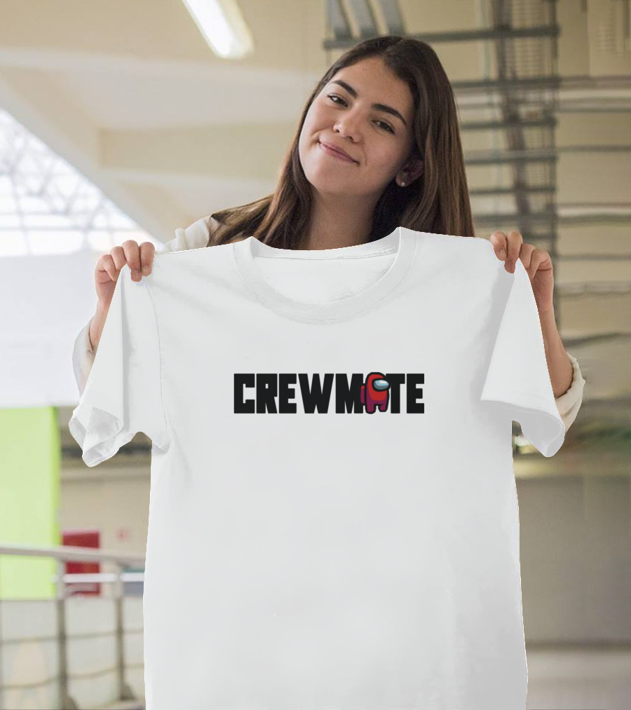 CREWMATE Among Us Red Character T-Shirt