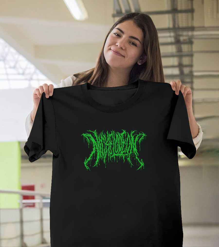 Nickelodeon Death Metal Green Slime Variant T-Shirt