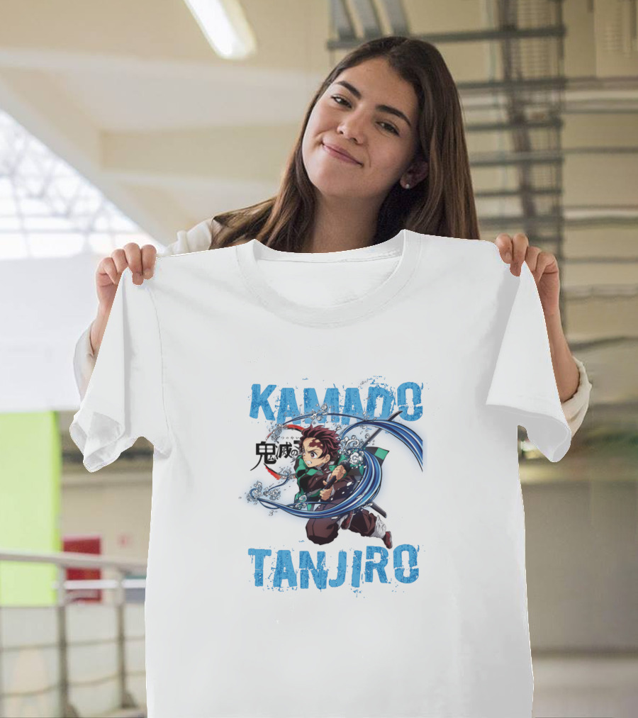 Kamado Tanjiro Water Breathing Demon Slayer Anime Character T-Shirt