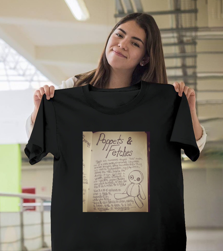 Poppets and Fetches Rituals and Uses in Witchcraft T-Shirt