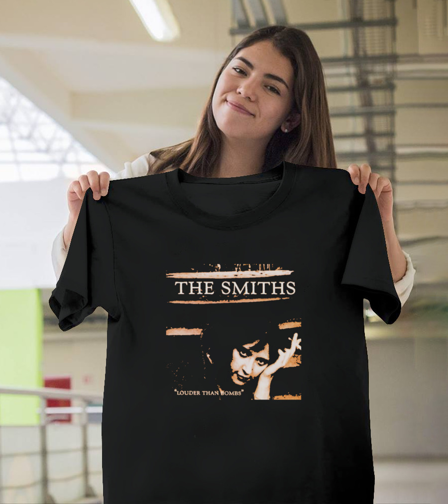 The Smiths Louder Than Bombs Album Cover T-Shirt
