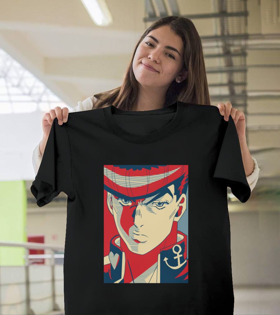 JoJo's Bizarre Adventure Josuke Anchor T-Shirt