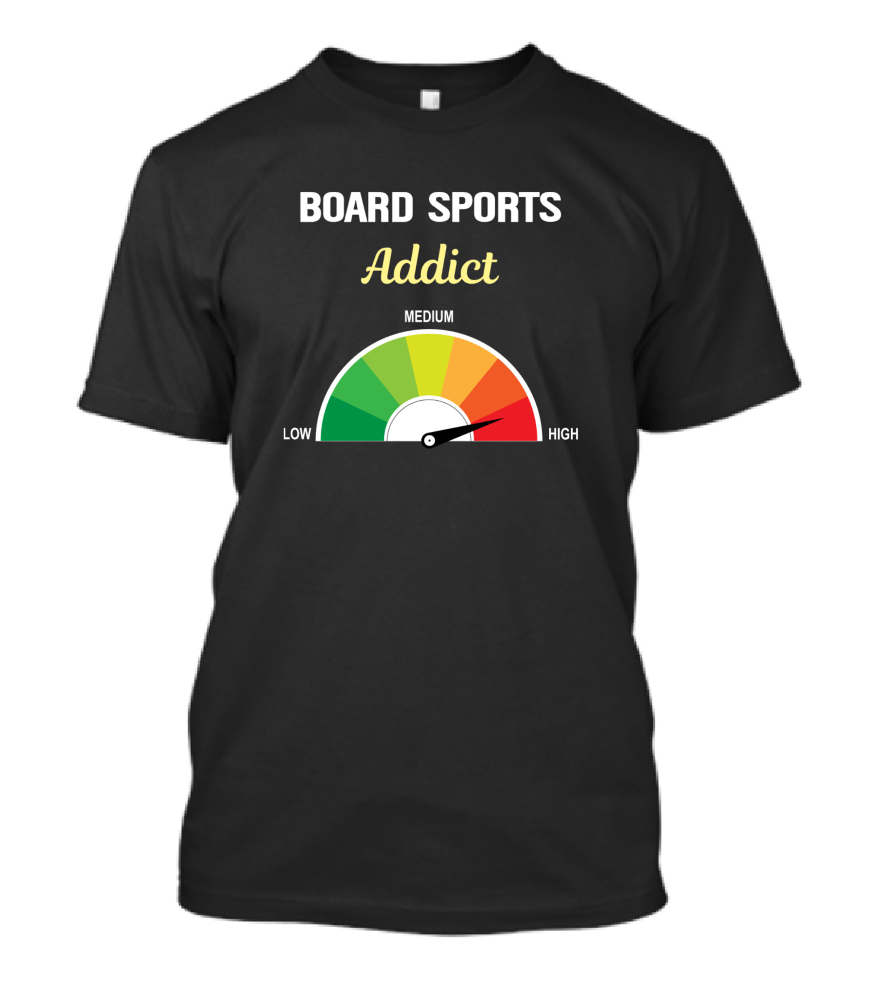 Board Sports Addict High-Level Gauge T-Shirt