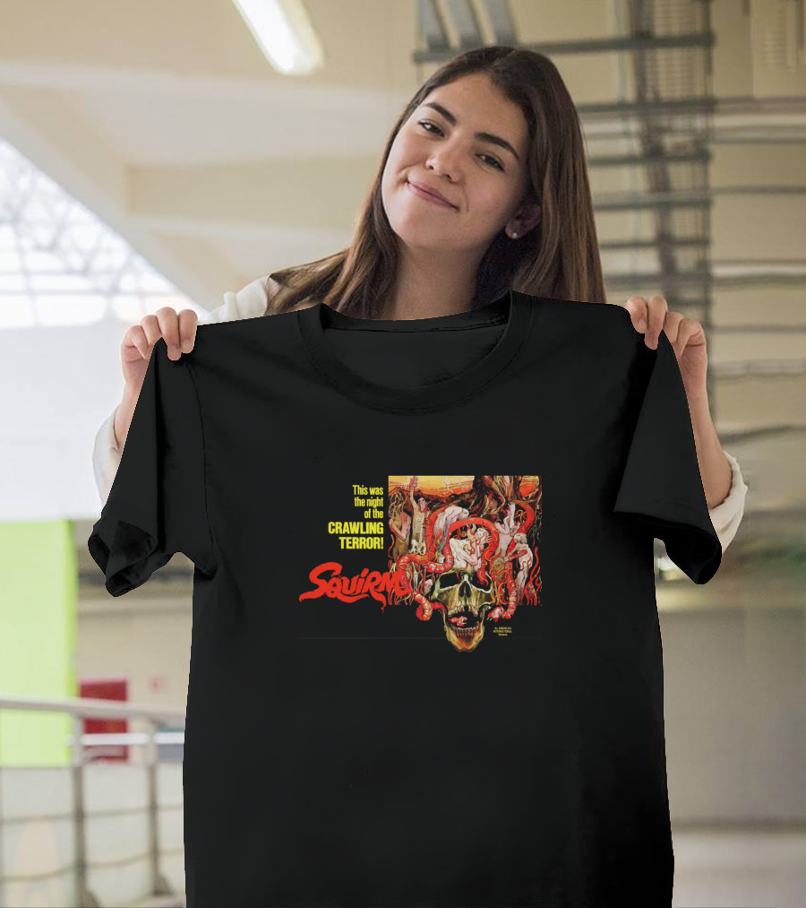 This Was the Night of the Crawling Terror Squirm T-Shirt